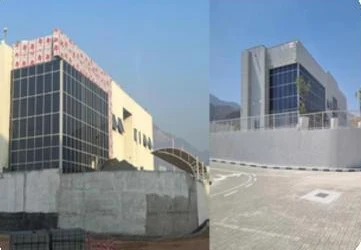 Arab Basalt admin building — company profile photograph