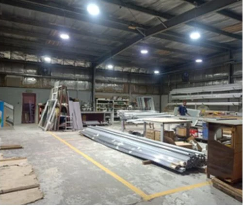 Architectural aluminium production facility